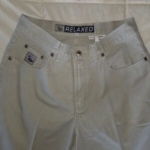 Cruel Girl Women's Relaxed Fit Khaki Jeans Size 11 EUC